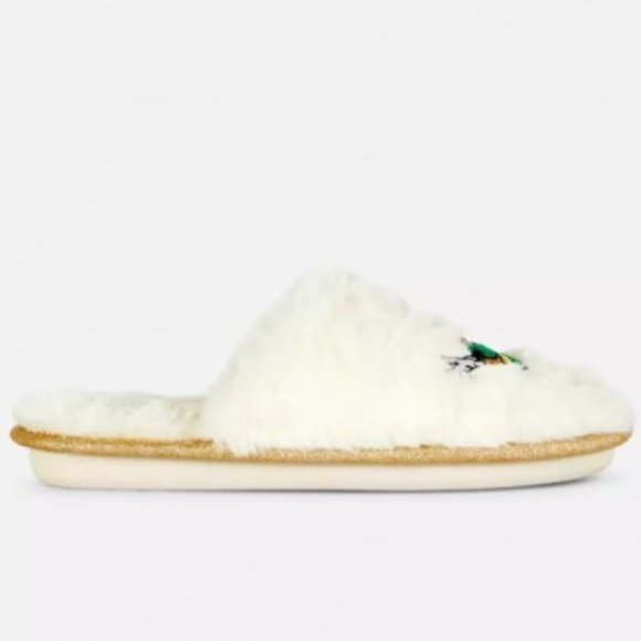 NWT! Disney Mickey and Minnie Mouse Christmas slippers Size 7 or 8 for women - Picture 7 of 11